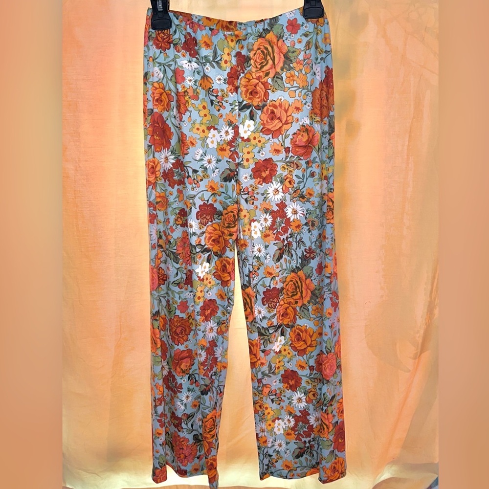 ZARA FLORAL PANTS
